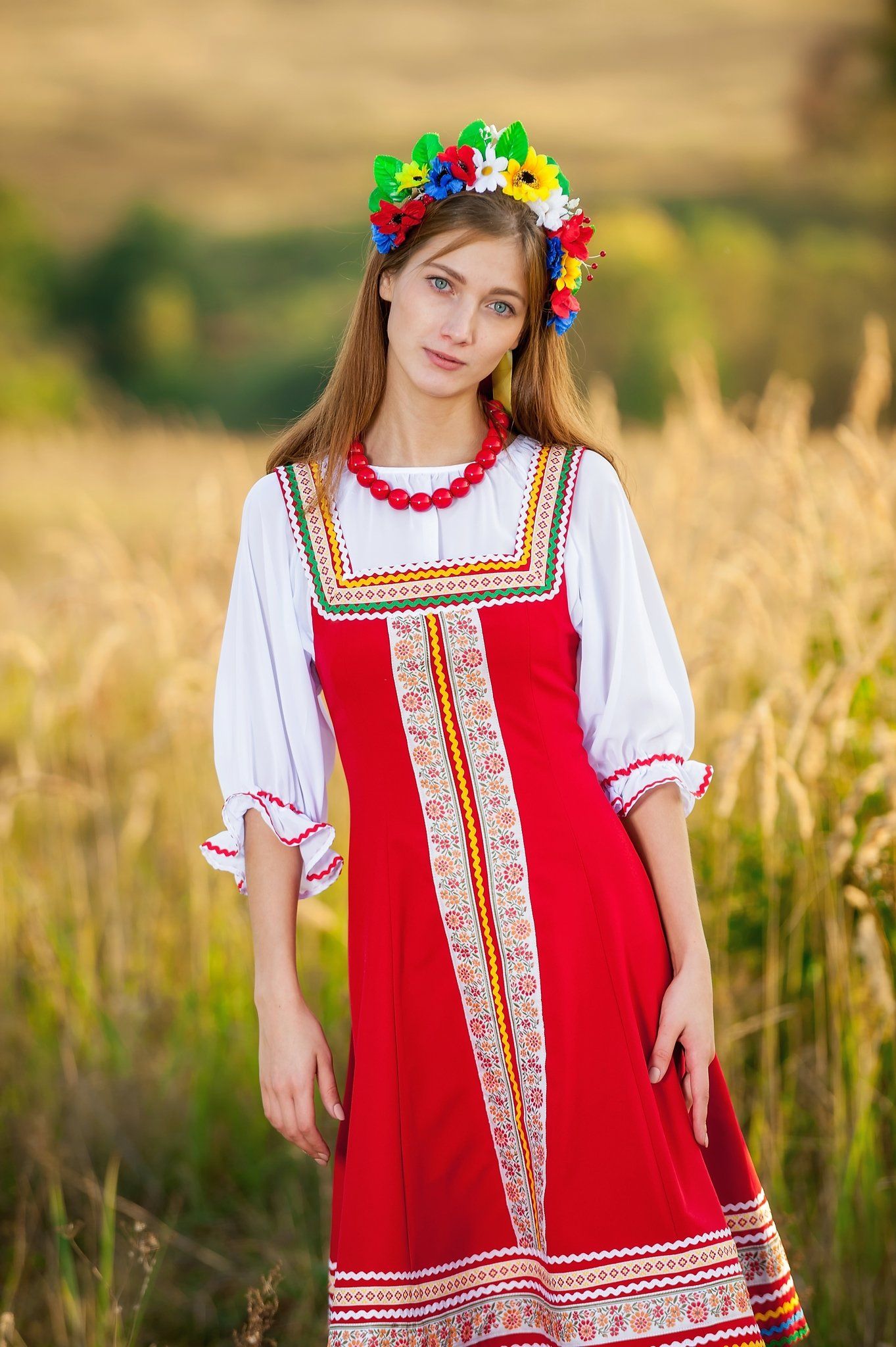 Women in Slavic costumes in Kito — step in, relax, and chat live